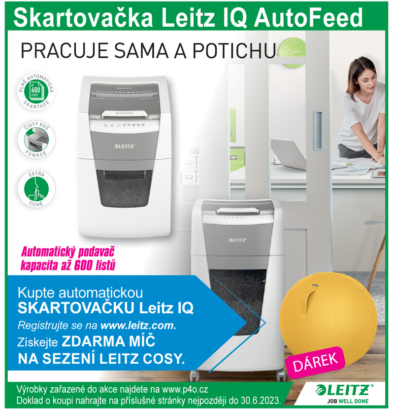 Dárek ke skartovačce Leitz IQ Autofeed